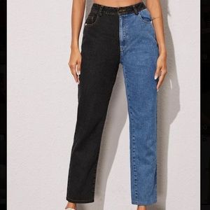 Two tone pants from SHEIN (NWOT)